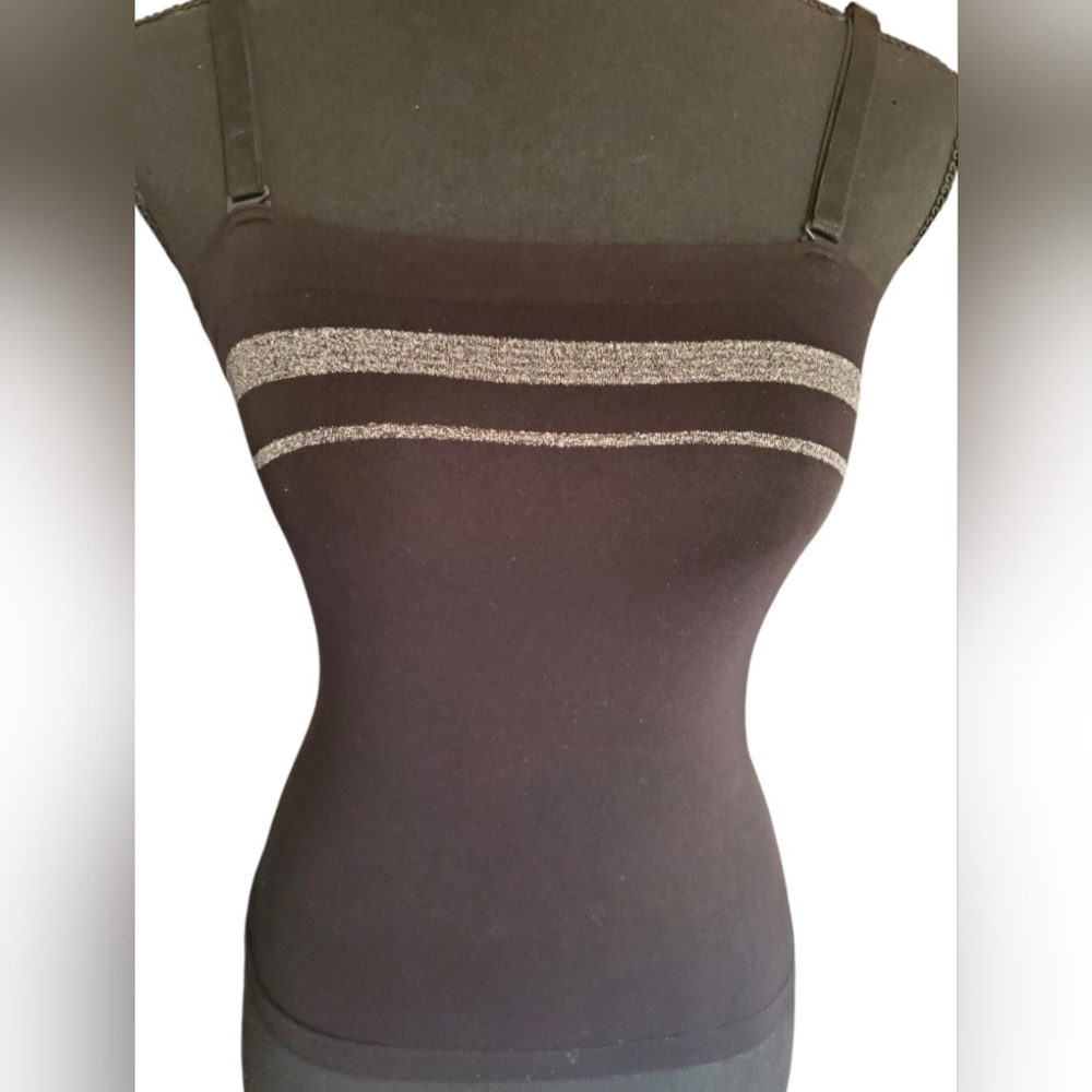 Victoria's Secret Black Camisole with Silver Accents